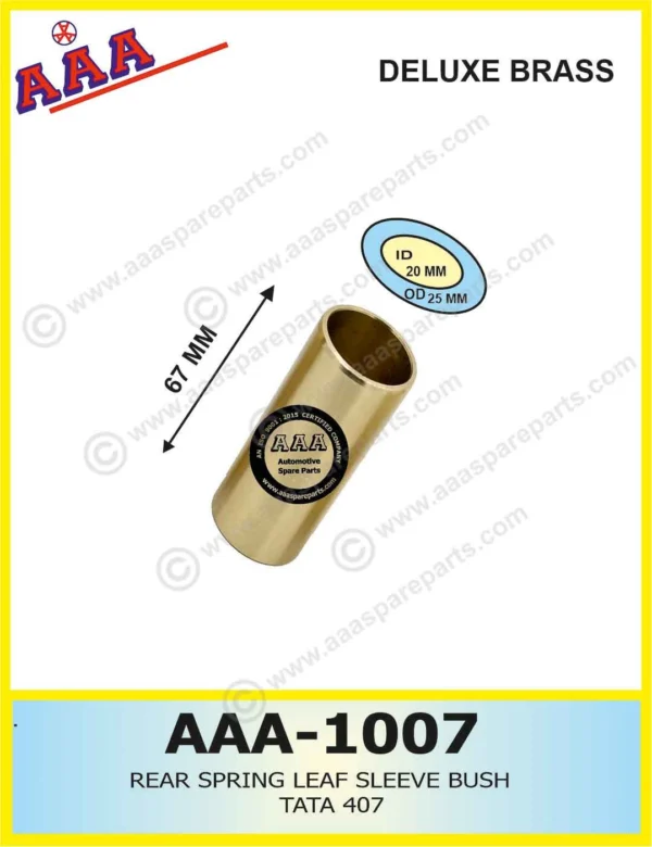 FRONT / REAR SPRING BUSH (Deluxe Quality)