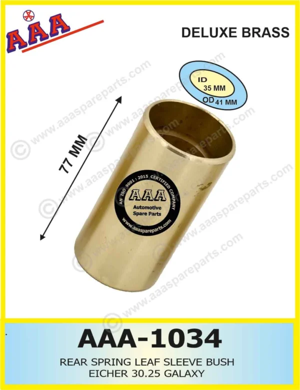 REAR SPRING BUSH 30.25 GLAXY
