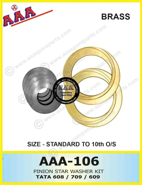 PINION STAR WASHER KIT STANDARD SIZE