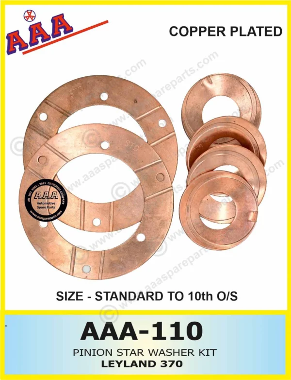 PINION STAR WASHER KIT STANDARD SIZE