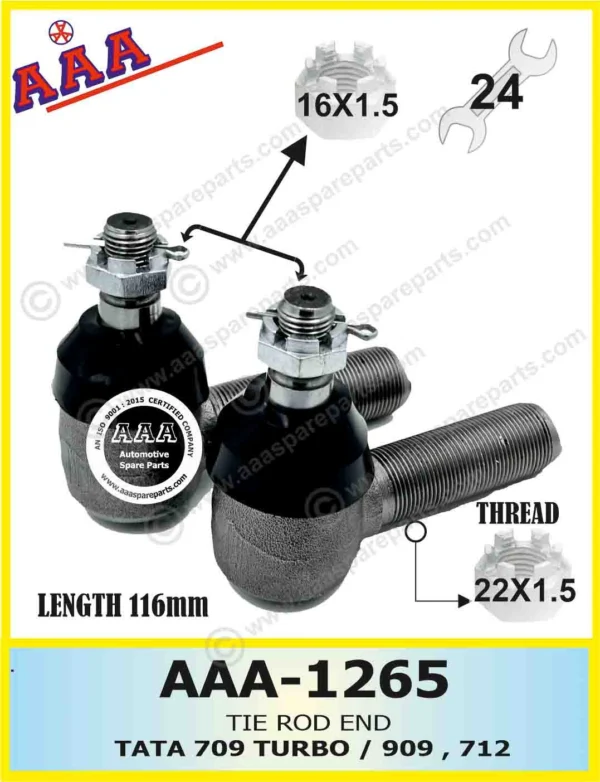 TIE ROD END TATA 909 TURBO / 712