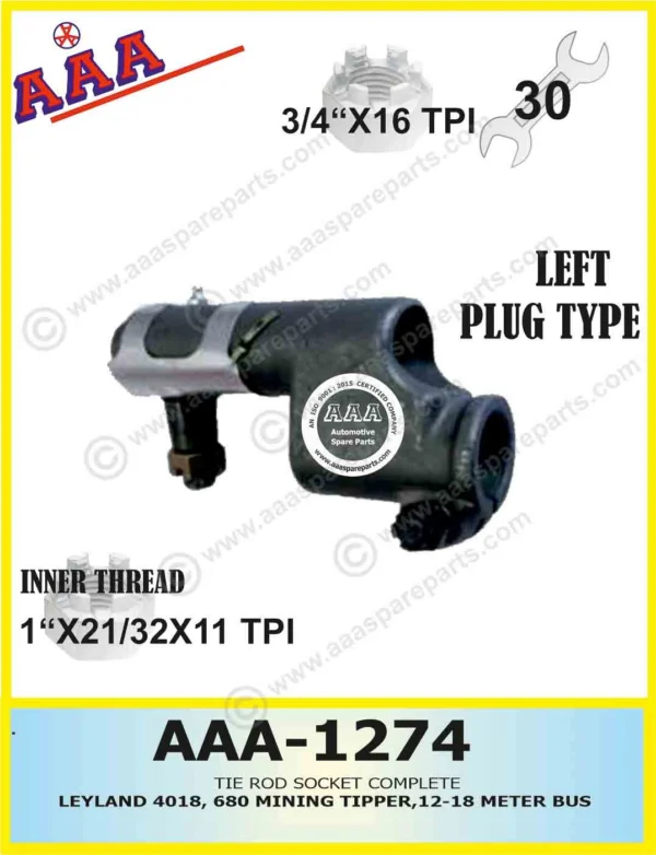 KIT SOCKET COMPLETE WITH KIT 4018 / 680 LH BSII/BSIII GUN TYPE