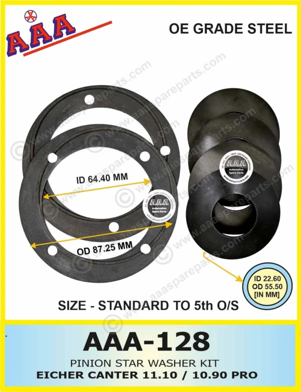 PINION STAR WASHER KIT STANDARD SIZE
