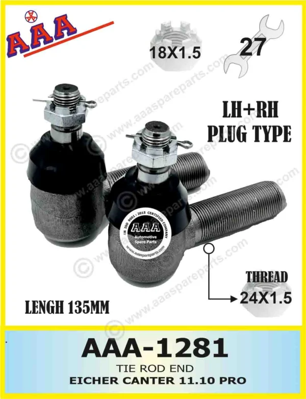 TIE ROD END EICHER CANTER PRO