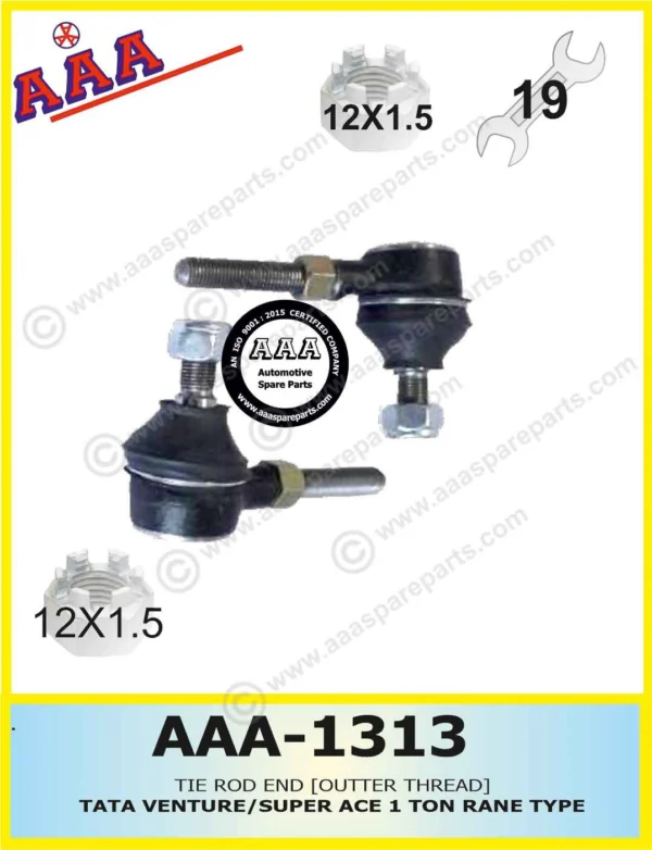 TIE ROD END TATA VENTURE/SUPER ACE 1 TON