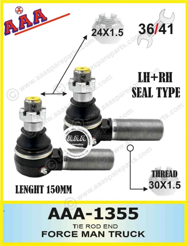 TIE ROD END FORCE MAN TRUCK LH+RH