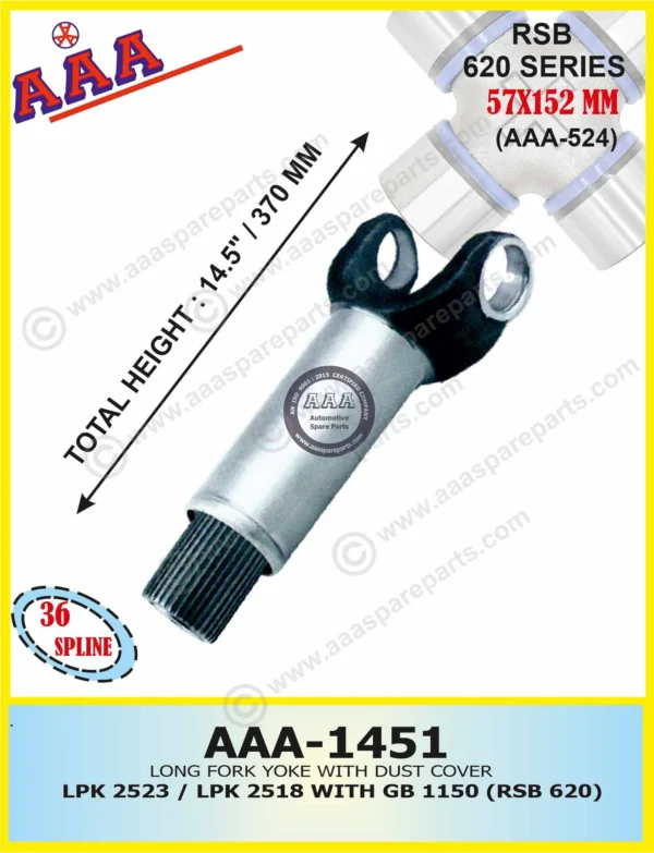 Long Fork LPK 2523 / LPK 2518 WITH GB 1150 (RSB 620)