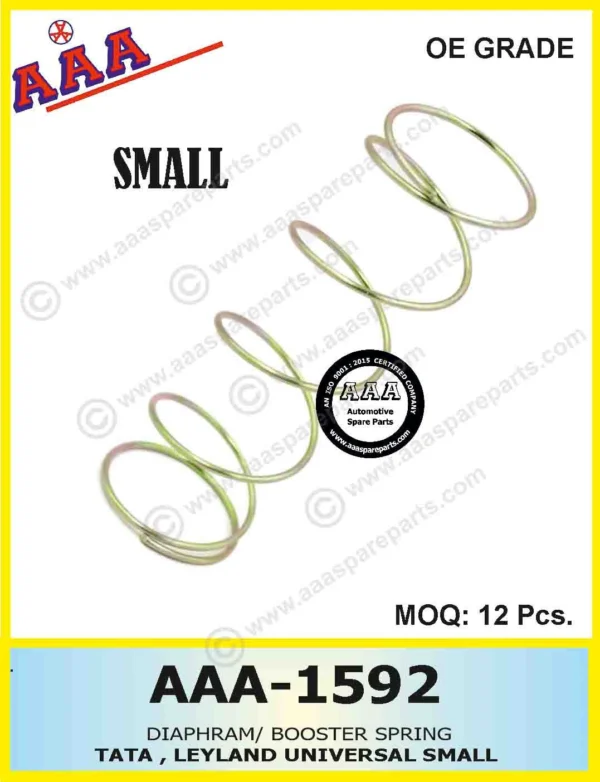 DIAPHRAM/ BOOSTER SPRING SMALL TATA / LEYLAND UNIVERSAL
