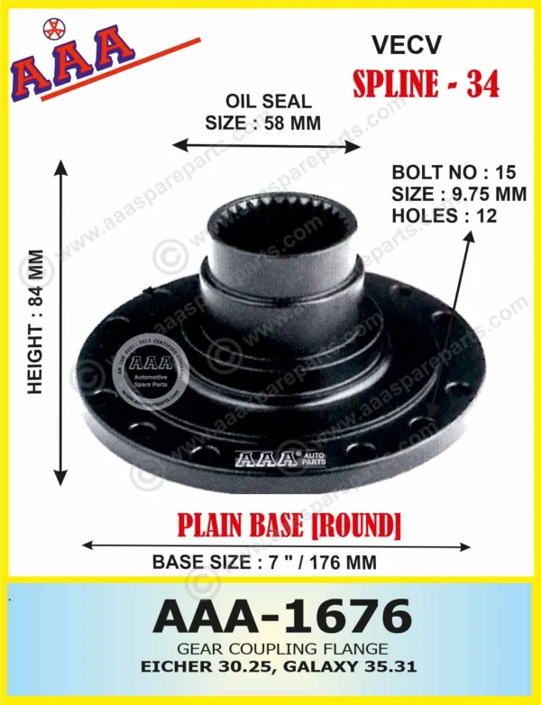 Gear Flange EICHER 30.25, AMW