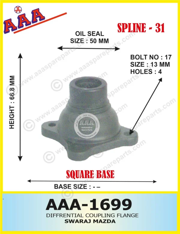 Diff Flange SWARAJ MAZDA