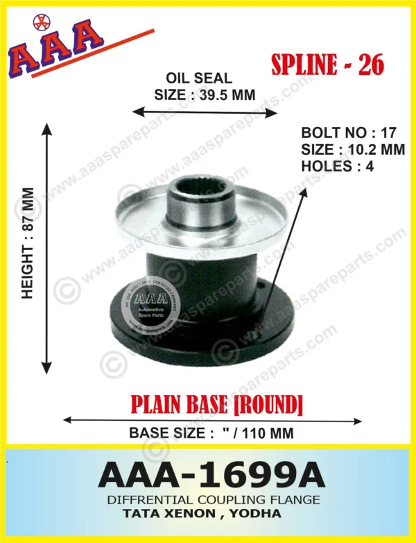 Diff Flange TATA XENON