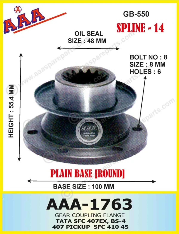 Gear Flange TATA LP 407  497 SPTC BS2 31 WBTT, SFC 407 EX2 – (TATA 407 O/M)