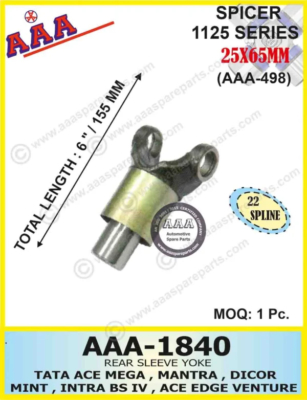S.Y. TATA ACE MEGA , MINT , INTRA , ACE EDGE