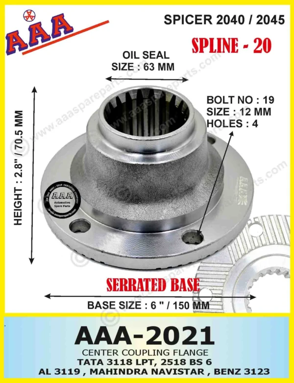 C.F. TATA 3118 LPT / 2518 / 3718 / AL 3119 / MNAL X-SERRATED TYPE