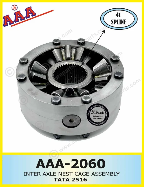 INTER-AXLE NEST CAGE ASSY. TATA 2516 41 SPLINE