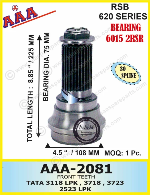 F.T. TATA 3118 LPK, 3718, 3723, 2523 LPK