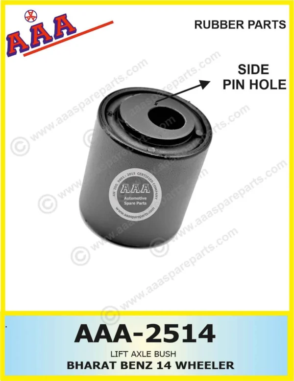 LIFT AXLE BUSH  BHARAT BENZ 14 WHEELER