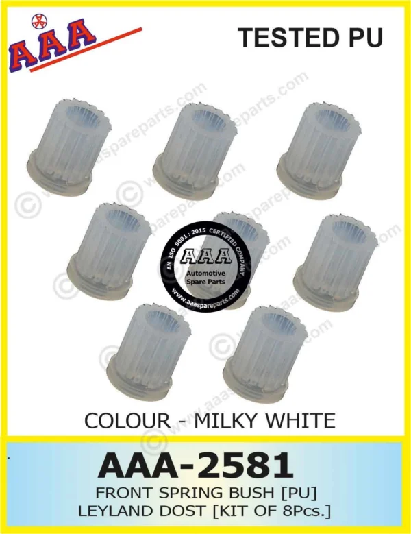 TPU BUSH-LEYLAND DOST FRONT KIT [WHITE/BLUE]