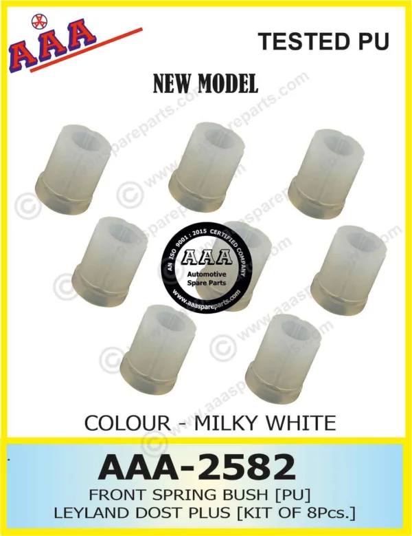 TPU BUSH-LEYLAND DOST PLUS FRONT KIT [WHITE/BLUE]