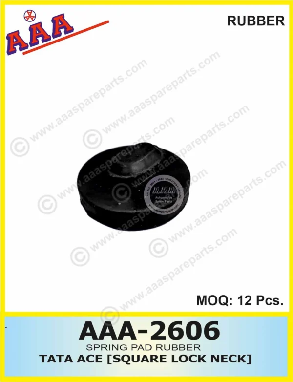 RUBBER SPRING PAD TATA ACE [SQUARE LOCK NECK]