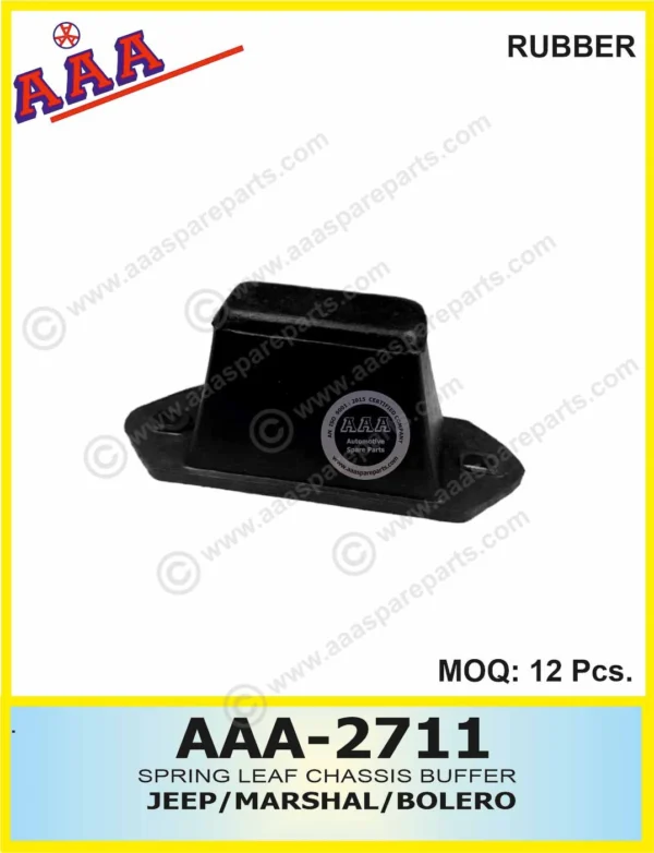 SPRING LEAF BUFFER CHASSIS BUFFER [JEEP/MARSHAL/BOLERO]