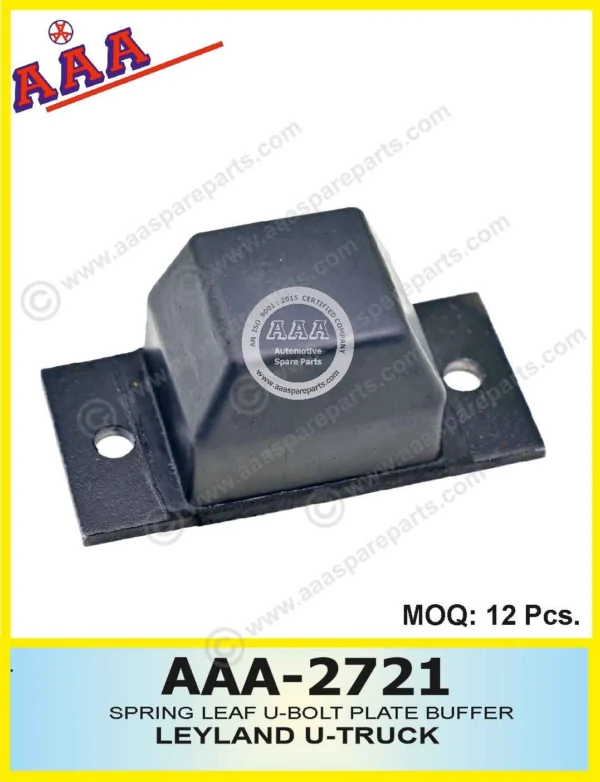 SPRING LEAF BUFFER U-BOLT PLATE – LEYLAND 3718 BS6
