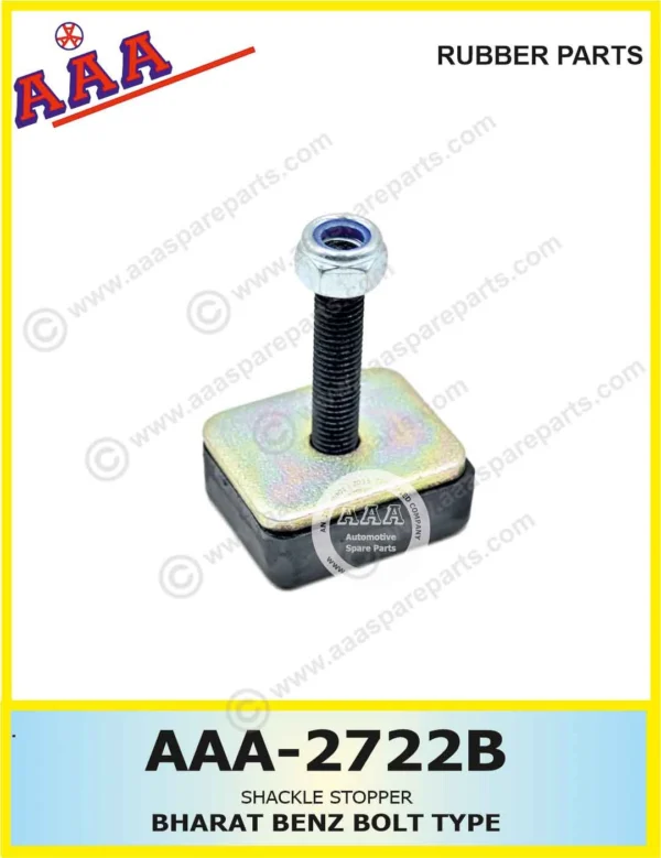 SPRING LEAF BUFFER SHACKLE STOPPER BHARAT BENZ