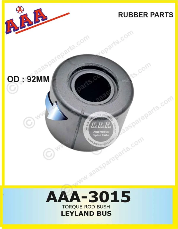 TORQUE ROD BUSH LEYLAND BUSH OD – 92MM WITHOUT SHAFT