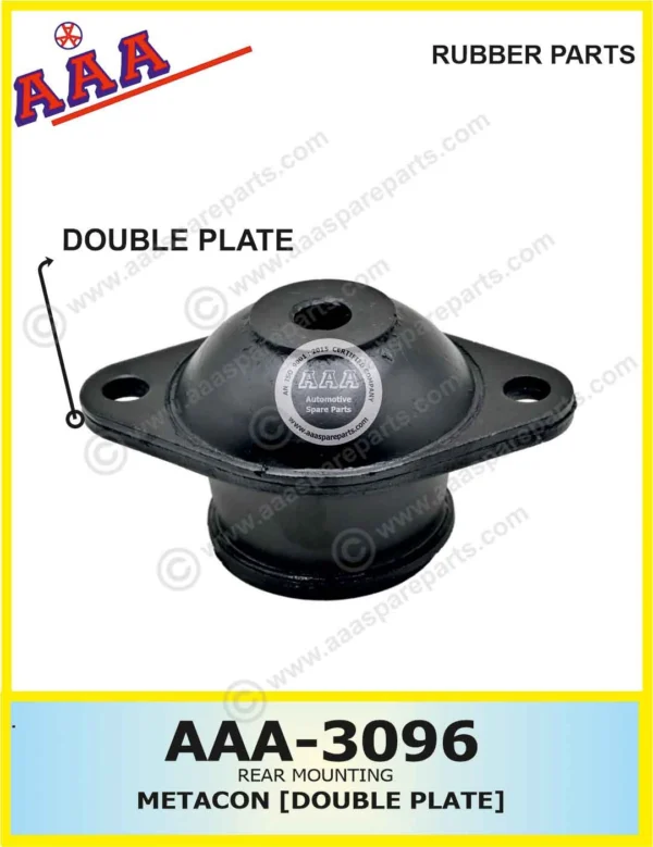 RUBBER MOUNTING REAR METACON DOUBLE PLATE