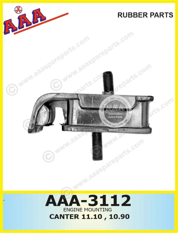 RUBBER MOUNTING ENGINE CANTER