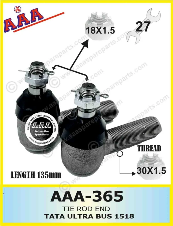 TIE ROD END TATA ULTRA BUS