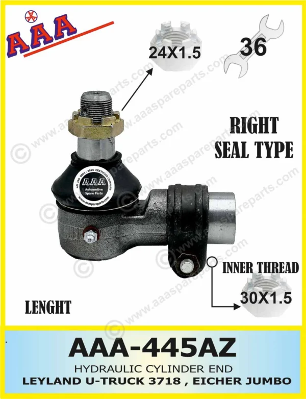 HYDRAULIC CYLINDER END BHARAT BENZ
