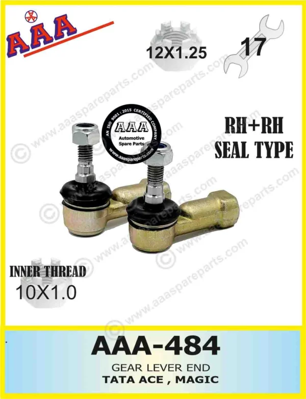 GEAR LEVER END TATA ACE INNER THREAD