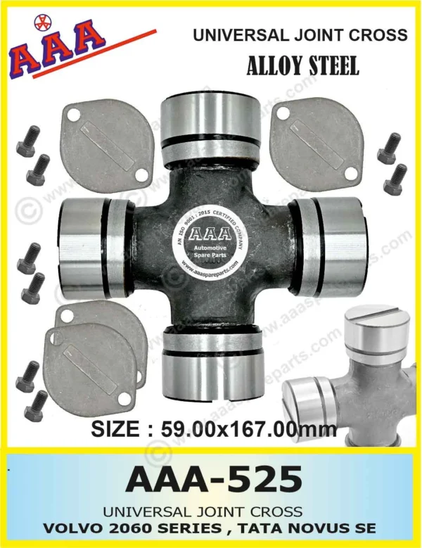 UNIVERSAL JOINT CROSS-PRIMA 4928 / VOLVO / BHARAT BENZ