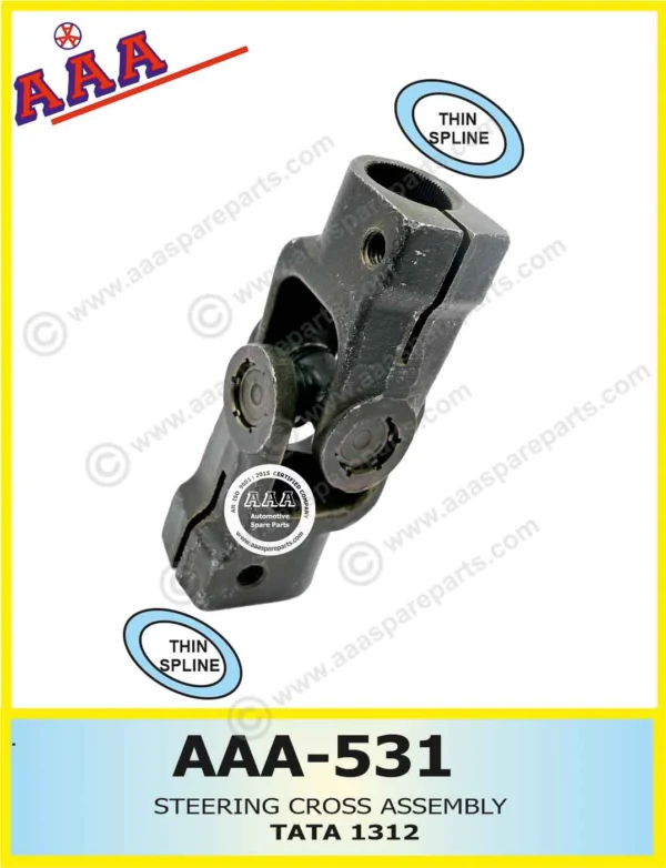 STEERING CROSS ASSEMBLY-TATA 1312 (92 MODEL)