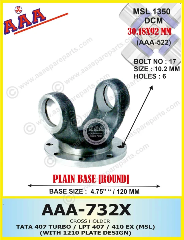 C.H TATA 407 TURBO / LPT 407 / 410 EX (MSL) (WITH 1210 PLATE DESIGN)