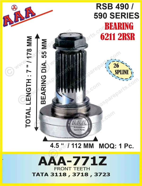 F.T. TATA 3118 LPK, 3718, 3723 (RSB 590 )