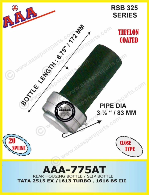 Bottle TATA 2515 EX /1613 TURBO/1616 BSIII TEFFLON COATED