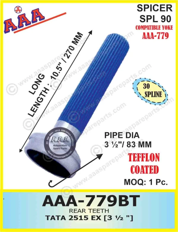 R.T. TATA 2515 EX (10.5″, PIPE DIA 3.1/2″)