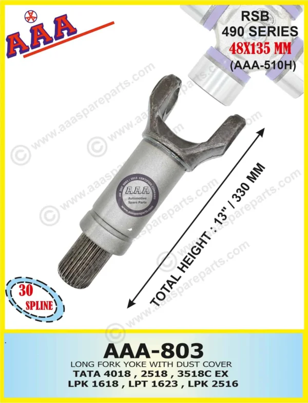 Long Fork TATA 4018 / 2518 / 3518C EX / INTERAXLE 4923