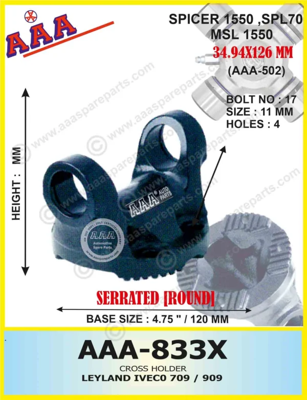 C.H LEYLAND IVEC0 709 / 909 SERRATED